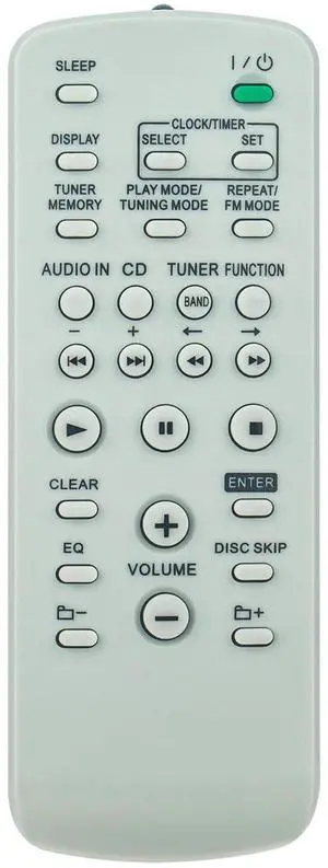 RM-SC55 Replacement Remote Control Applicable for Sony Mini Hi-Fi Component | System MHC-EC77 CMT-HPR90 MHC-EC55 MHC-GX99 MHC-EC68 HCD-EC55 HCD-HPR90 HCD-EC77 HCD-GX99 HCD-EC68 RM-SC55 Replacement Remote Control Applicable for Sony Mini Hi-Fi Component | System MHC-EC77 CMT-HPR90 MHC-EC55 MHC-GX99 MHC-EC68 HCD-EC55 HCD-HPR90 HCD-EC77 HCD-GX99 HCD-EC68