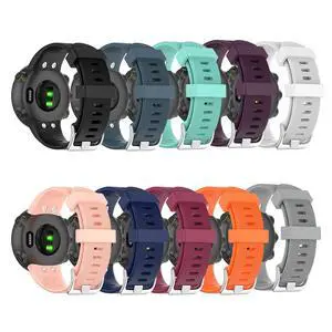 Silicone Wristband Replacement WatchBand Strap for Garmin Forerunner 45/Forerunner 45s Smartwatch Silicone Wristband Replacement WatchBand Strap for Garmin Forerunner 45/Forerunner 45s Smartwatch