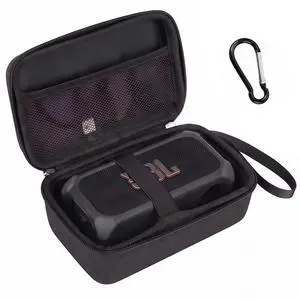 Travel Case for JBL Bandbox Solo Portable Bluetooth Speaker, Hard EVA Protective Box with Wrist Strap & Carabiner (Only Case) (Black) Travel Case for JBL Bandbox Solo Portable Bluetooth Speaker, Hard EVA Protective Box with Wrist Strap & Carabiner (Only Case) (Black)