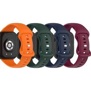 4-Pack Compatible with Honor Rossini 2i Band, Soft Silicone Replacement Sport Wristband Strap Accessories for Rossini 2i 4-Pack Compatible with Honor Rossini 2i Band, Soft Silicone Replacement Sport Wristband Strap Accessories for Rossini 2i