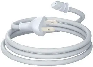 Power Cord for A1639 Homepod(1st Gen) Smart Speaker, 6ft/1.8m | US AC Power Cable 2-Prong Plug Male to Female Power Cord 622-00147, White, Not for HomePod 2(2nd Gen) Power Cord for A1639 Homepod(1st Gen) Smart Speaker, 6ft/1.8m | US AC Power Cable 2-Prong Plug Male to Female Power Cord 622-00147, White, Not for HomePod 2(2nd Gen)