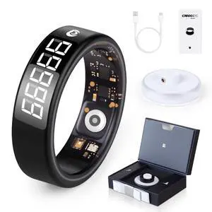 Muslim Islamic Zikr Tasbih Smart Ring IP68 Waterproof Fitness Tracker Tasbih Counter Tasbeeh Counter Prayer Reminder Fajr Tracker Sleep Monitor Multi-Sport Magnetic Type C Gift Muslim Islamic Zikr Tasbih Smart Ring IP68 Waterproof Fitness Tracker Tasbih Counter Tasbeeh Counter Prayer Reminder Fajr Tracker Sleep Monitor Multi-Sport Magnetic Type C Gift