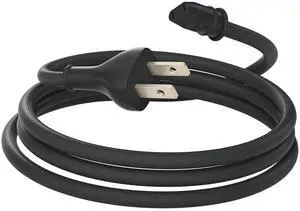 Power Cord for A1639 Homepod(1st Gen) Smart Speaker, 6ft/1.8m | US AC Power Cable 2-Prong Plug Male to Female Power Cord 622-00104, Black, Not for HomePod 2(2nd Gen) Power Cord for A1639 Homepod(1st Gen) Smart Speaker, 6ft/1.8m | US AC Power Cable 2-Prong Plug Male to Female Power Cord 622-00104, Black, Not for HomePod 2(2nd Gen)