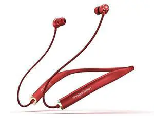 Red Neckband Bluetooth Headphones Immersive Bass 18H Playtime Waterproof Around The Neck Headphones in Ear Headset for Home, Traveling, Outdoor, Business Trips QCC3024 Red Neckband Bluetooth Headphones Immersive Bass 18H Playtime Waterproof Around The Neck Headphones in Ear Headset for Home, Traveling, Outdoor, Business Trips QCC3024