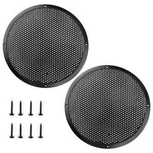 10'' Speaker Grill Cover 10 Inch Plastic Speaker Subwoofer Grill Cover for Car Speakers, Home Speakers 10'' Speaker Grill Cover 10 Inch Plastic Speaker Subwoofer Grill Cover for Car Speakers, Home Speakers
