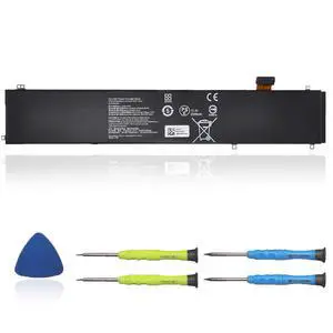 RC30-0248 Battery Replacement for Razer Blade 15 2018 Advanced RZ09-02386E92 RZ09-02385 RZ09-02386 RZ09-02886 RZ09-02887 RZ09-02888 RZ09-0301 RZ09-0313 Series 4ICP4/55/162 15.4V 80Wh RC30-0248 Battery Replacement for Razer Blade 15 2018 Advanced RZ09-02386E92 RZ09-02385 RZ09-02386 RZ09-02886 RZ09-02887 RZ09-02888 RZ09-0301 RZ09-0313 Series 4ICP4/55/162 15.4V 80Wh