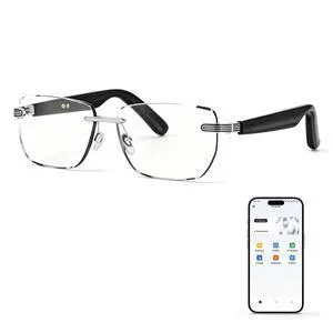 Universal intelligent translation glasses for both men and women - Bluetooth connection, equipped with photochromic lenses, support music playback and hands-free calls, UV and blue light protection Universal intelligent translation glasses for both men and women - Bluetooth connection, equipped with photochromic lenses, support music playback and hands-free calls, UV and blue light protection