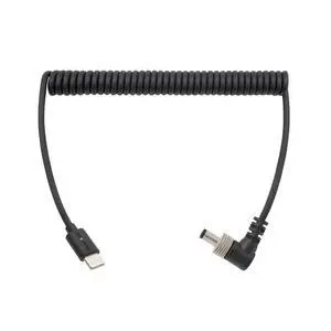 USB C Type C PD to DC 5.5 2.5mm Right Angle Locking Fast 12V Coiled Power Cable with Indicator Suitable for Atomos Ninja V/Shogun, PIX-E5/E7, Hollyland Mars, SmallHD, Blackmagic, Video Monitors, 59 USB C Type C PD to DC 5.5 2.5mm Right Angle Locking Fast 12V Coiled Power Cable with Indicator Suitable for Atomos Ninja V/Shogun, PIX-E5/E7, Hollyland Mars, SmallHD, Blackmagic, Video Monitors, 59