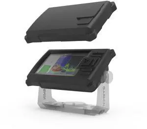 Fish Finder Protective Silicone Skin Cover Compatible with Garmin Striker Vivid 5cv Fishfinder and Garmin Striker 5cv, Black Silicone Cover with Installation Case, Marine Navigation Accessory Fish Finder Protective Silicone Skin Cover Compatible with Garmin Striker Vivid 5cv Fishfinder and Garmin Striker 5cv, Black Silicone Cover with Installation Case, Marine Navigation Accessory