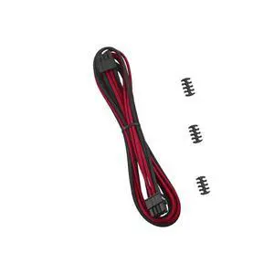 E-Series Classic ModFlex Sleeved 8-pin PCI-e Cable for EVGA G/G+ / P/P+ / T (Black + Red, 60cm) E-Series Classic ModFlex Sleeved 8-pin PCI-e Cable for EVGA G/G+ / P/P+ / T (Black + Red, 60cm)