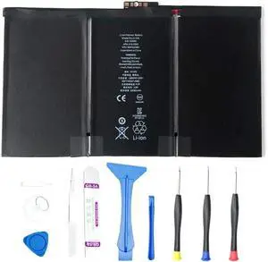 A1376 Battery Compatible with iPad 2 2nd Generation (Not for Air 2) A1395 A1396 A1397 3.8V 25Wh Replacement Batteries with Tool Kit A1376 Battery Compatible with iPad 2 2nd Generation (Not for Air 2) A1395 A1396 A1397 3.8V 25Wh Replacement Batteries with Tool Kit