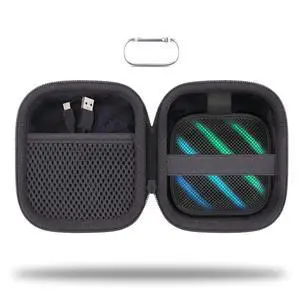 for Anker Soundcore Boom Go 3i Bluetooth Speaker Hard Travel Case, Black | Travel Protective Storage Bag with Mesh Pocket & Hand Strap, Shockproof EVA Shell and Soft Lining, Portable Bag Replacement for Anker Soundcore Boom Go 3i Bluetooth Speaker Hard Travel Case, Black | Travel Protective Storage Bag with Mesh Pocket & Hand Strap, Shockproof EVA Shell and Soft Lining, Portable Bag Replacement
