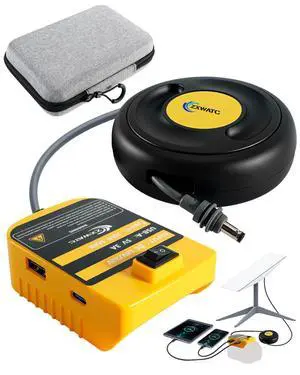 Starlink Mini Battery Adapter Compatible with DeWalt 20V Battery Kit | Low-Voltage Protection, USB & Type-C Fast Charging, 10FT Heavy-Duty Cable, Portable Off-Grid Power, Storage Box Included Starlink Mini Battery Adapter Compatible with DeWalt 20V Battery Kit | Low-Voltage Protection, USB & Type-C Fast Charging, 10FT Heavy-Duty Cable, Portable Off-Grid Power, Storage Box Included