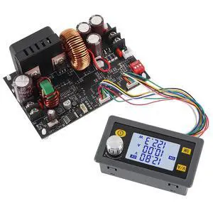 DC Buck Converter with Meter 6-70V to 0-60V 20A 1200W Adjustable Power Supply Fixed 5V 9V 12V 24V 36V 48V 60V Output CNC Voltage Regulator Step Down Module DC Buck Converter with Meter 6-70V to 0-60V 20A 1200W Adjustable Power Supply Fixed 5V 9V 12V 24V 36V 48V 60V Output CNC Voltage Regulator Step Down Module