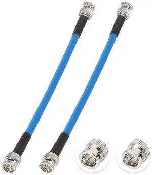 HD-SDI 3G 6G SDI Cable 20cm Belden 1694A BNC Cable 75 Ohm 2-Pack | Short BNC Jumper Supports 1080P 3G-SDI 6G-SDI 4K/8K Video CCTV Cameras Monitor HD-SDI 3G 6G SDI Cable 20cm Belden 1694A BNC Cable 75 Ohm 2-Pack | Short BNC Jumper Supports 1080P 3G-SDI 6G-SDI 4K/8K Video CCTV Cameras Monitor