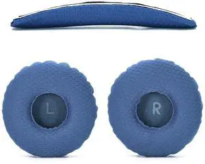Kit 2 IN1 Mesh Fabric Earpads for JBL Tune 600/600/670 Headset-Blue | Replacement Mesh Fabric Cushions Kit 2 IN1 Mesh Fabric Ear Pads + Headband Kit 2 IN1 Mesh Fabric Earpads for JBL Tune 600/600/670 Headset-Blue | Replacement Mesh Fabric Cushions Kit 2 IN1 Mesh Fabric Ear Pads + Headband