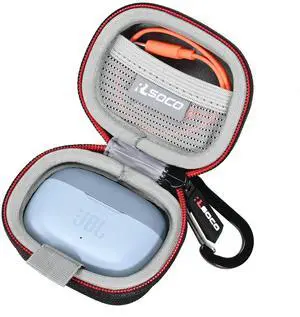 Carrying Case for JBL Vibe Beam/Vibe Beam 2/Tune 230NC TWS/Vibe 200TWS/Tune 130NC/Tune Beam/Tune Beam 2/Wave 200TWS True Wireless Noise Cancelling Earbuds (Case Only) Carrying Case for JBL Vibe Beam/Vibe Beam 2/Tune 230NC TWS/Vibe 200TWS/Tune 130NC/Tune Beam/Tune Beam 2/Wave 200TWS True Wireless Noise Cancelling Earbuds (Case Only)