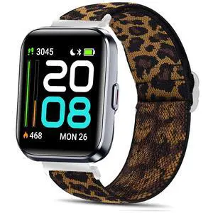 Stretch Elastics Nylon Adjustable Replacement Strap Accessories for Men & Women Compatible with Quican, aeac, WMK, Fitpolo ID208 Plus 1.8 Inches Smart Watch Stretch Elastics Nylon Adjustable Replacement Strap Accessories for Men & Women Compatible with Quican, aeac, WMK, Fitpolo ID208 Plus 1.8 Inches Smart Watch
