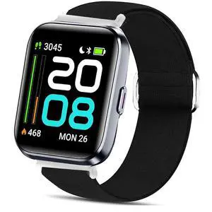 Stretch Elastics Nylon Adjustable Replacement Strap Accessories for Men & Women Compatible with Quican, aeac, WMK, Fitpolo ID208 Plus 1.8 Inches Smart Watch Stretch Elastics Nylon Adjustable Replacement Strap Accessories for Men & Women Compatible with Quican, aeac, WMK, Fitpolo ID208 Plus 1.8 Inches Smart Watch