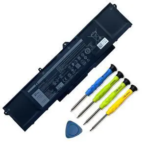 97Wh 9JRV0 Laptop Battery Replacement for Dell Latitude 5521 5531 Precision 3561 3571 3581 3591 Alienware m18 R1 R2 m17 R5 AMD Series 0P3TJ 0R05P0 05RGW 11.4V 8071mAh 97Wh 9JRV0 Laptop Battery Replacement for Dell Latitude 5521 5531 Precision 3561 3571 3581 3591 Alienware m18 R1 R2 m17 R5 AMD Series 0P3TJ 0R05P0 05RGW 11.4V 8071mAh
