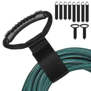 Extension Cord Holder Organizer(10Pack), Extension Cord Hanger for Garage Organization and Storage, 4-pk 16",2-pk17 and 4-pk 22" Heavy Duty Storage Straps, Garage Gadgets for Men (10, Black) Extension Cord Holder Organizer(10Pack), Extension Cord Hanger for Garage Organization and Storage, 4-pk 16",2-pk17 and 4-pk 22" Heavy Duty Storage Straps, Garage Gadgets for Men (10, Black)