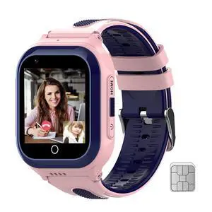 Wonlex 4G GPS Smart Watch for Kids, 1.4" Touch Screen Kids Smartwatch with SIM Card, Boys and Girls Phone Watch with SOS, Camera, Pedometer, Alarm, Music Player, Whatsapp Wonlex 4G GPS Smart Watch for Kids, 1.4" Touch Screen Kids Smartwatch with SIM Card, Boys and Girls Phone Watch with SOS, Camera, Pedometer, Alarm, Music Player, Whatsapp
