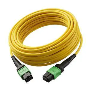 40G MPO Fiber Optic Patch Cord 3m Single-mode 12 Cores UPC Type-B Sequence | High-Speed 40G, Female to Female Connector 40G MPO Fiber Optic Patch Cord 3m Single-mode 12 Cores UPC Type-B Sequence | High-Speed 40G, Female to Female Connector