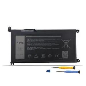 JPFMR 42Wh Laptop Battery Replacement for Dell Chromebook 3100 3400 | Dell Chromebook 3400 3100 2-in-1 5488 5493 5593 Notebook Battery P90F 7MT0R 16DPH 7T0D3 07T0D3 DN33X RDNP5 11.4V 3-Cell JPFMR 42Wh Laptop Battery Replacement for Dell Chromebook 3100 3400 | Dell Chromebook 3400 3100 2-in-1 5488 5493 5593 Notebook Battery P90F 7MT0R 16DPH 7T0D3 07T0D3 DN33X RDNP5 11.4V 3-Cell