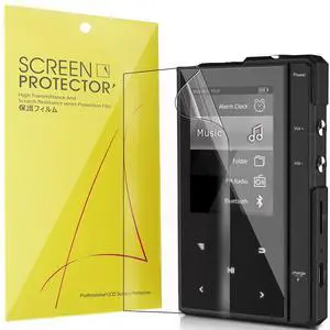 Screen Protector, 6 Pack TPU Clear Film Compatible for Phinistec Z6 MP3 Player Screen Protector, 6 Pack TPU Clear Film Compatible for Phinistec Z6 MP3 Player