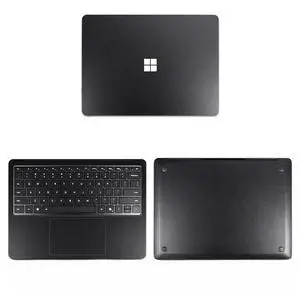 Skin for Microsoft Surface Laptop 7 (15 inch, 2024 Model 2037) - Full Body Vinyl Wrap Decal Sticker - Anti-Scratch & Abrasion Resistant Protective Cover - Black Skin for Microsoft Surface Laptop 7 (15 inch, 2024 Model 2037) - Full Body Vinyl Wrap Decal Sticker - Anti-Scratch & Abrasion Resistant Protective Cover - Black