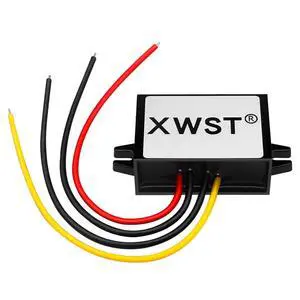 DC/DC Converter Regulator 36V 48V Step Down to 12V 2A 24W Reducer Buck Power Converter Waterproof Module Transformer for Golf Cart Club Car DC/DC Converter Regulator 36V 48V Step Down to 12V 2A 24W Reducer Buck Power Converter Waterproof Module Transformer for Golf Cart Club Car