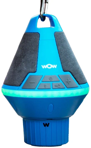 WOW Sports Sound Buoy Bluetooth Speaker - Blue - Waterproof | A floating waterproof Bluetooth speaker for the pool, lake, and boat. WOW Sports Sound Buoy Bluetooth Speaker - Blue - Waterproof | A floating waterproof Bluetooth speaker for the pool, lake, and boat.