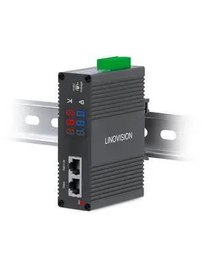 Industrial 90W PoE++ Splitter, DC 3-36V Output, LED Display | IEEE 802.3 af/at/bt Input | DC 3~36V Adjustable | for PTZ Camera, Access Control Systems Industrial 90W PoE++ Splitter, DC 3-36V Output, LED Display | IEEE 802.3 af/at/bt Input | DC 3~36V Adjustable | for PTZ Camera, Access Control Systems