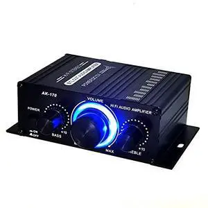 12V 400W Aluminum HiFi Audio Amplifier Car Stereo Mini Power Amplifier, Stereo Audio Amplifier for Home Cars, Motorcycles 12V 400W Aluminum HiFi Audio Amplifier Car Stereo Mini Power Amplifier, Stereo Audio Amplifier for Home Cars, Motorcycles