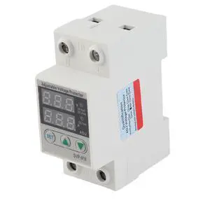 Single Phase Voltage Protector Adjustable Over Under Voltage Protector 230VAC Current Protector for Home Appliances(40A) Single Phase Voltage Protector Adjustable Over Under Voltage Protector 230VAC Current Protector for Home Appliances(40A)