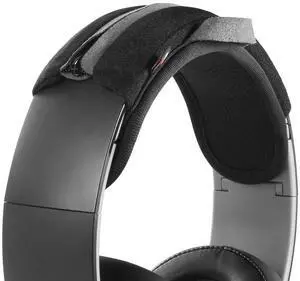 Large Sized Replacement Headband Cushion Pad Cover Head Band Protector with Zipper, Headband Cover Cushion Protector Pad for Headphones (Max for 2-1/2''W Cushion pad, Black) Large Sized Replacement Headband Cushion Pad Cover Head Band Protector with Zipper, Headband Cover Cushion Protector Pad for Headphones (Max for 2-1/2''W Cushion pad, Black)