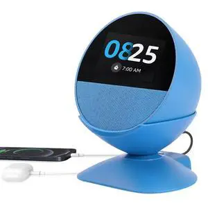 Adjustable Stand with USB-C and USB-A Charging Ports | Adjustable Stand For Echo Spot (2024 Release) Adjustable Stand with USB-C and USB-A Charging Ports | Adjustable Stand For Echo Spot (2024 Release)