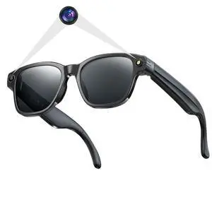 AI Camera Smart Glasses for Men Women With 8MP, 4K Photo/1200P HD Video Recording, Translation, GPT Voice Assistant, AI Object Recognition, Hands-free Music/Call,Long Battery Life,Sunglasses AI Camera Smart Glasses for Men Women With 8MP, 4K Photo/1200P HD Video Recording, Translation, GPT Voice Assistant, AI Object Recognition, Hands-free Music/Call,Long Battery Life,Sunglasses
