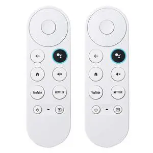 2 Pack G9N9N New Replacement Google Chromecast TV Voice Smart Remote Control, Compatible with Google Chromecast 4k, Google TV Streamer 4K(Only Compatible with Snow Chromecast Google) 2 Pack G9N9N New Replacement Google Chromecast TV Voice Smart Remote Control, Compatible with Google Chromecast 4k, Google TV Streamer 4K(Only Compatible with Snow Chromecast Google)