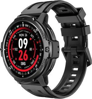 Outdoor GPS Smartwatch C31 Rugged 3 ATM Waterproof Design, 1.46 TFT Display, 6-Axis Motion Sensors, Built-in GPS Tracking, 580 mAh Long-Life Battery, Bluetooth 5 (Black) Outdoor GPS Smartwatch C31 Rugged 3 ATM Waterproof Design, 1.46 TFT Display, 6-Axis Motion Sensors, Built-in GPS Tracking, 580 mAh Long-Life Battery, Bluetooth 5 (Black)