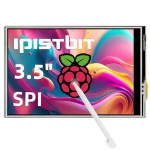 3.5 Inch Touch Screen, 480x320 TFT LCD SPI Display Panel for Raspberry Pi 5/4B/3B+/3B/2B/B+/B(No HDMI) 3.5 Inch Touch Screen, 480x320 TFT LCD SPI Display Panel for Raspberry Pi 5/4B/3B+/3B/2B/B+/B(No HDMI)