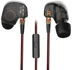 ATE Hi-Fi IEM Sports Headphones with Copper Driver Ear Hook and Foam Eartips Specially for Music Fans, New Mic Edition ATE Hi-Fi IEM Sports Headphones with Copper Driver Ear Hook and Foam Eartips Specially for Music Fans, New Mic Edition