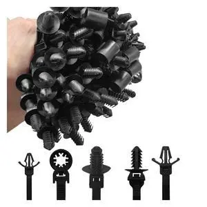 110PCS Automotive Push Mount Cable Zip Ties, Heavy Duty Nylon Car Mount Wire Ties with Assorted Sizes, Self Locking UV Resistant Harness Clips for Car, Indoor Wire Bundling, Construction 110PCS Automotive Push Mount Cable Zip Ties, Heavy Duty Nylon Car Mount Wire Ties with Assorted Sizes, Self Locking UV Resistant Harness Clips for Car, Indoor Wire Bundling, Construction