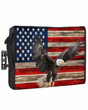 American Flag Outdoor TV Cover 52"-55" Waterproof & Weatherproof TV Cover for Outside 600D Thick TVs Enclosure Eagle Blue Red USA Flag Retro Flat Television Display Screen Protector with Pocket American Flag Outdoor TV Cover 52"-55" Waterproof & Weatherproof TV Cover for Outside 600D Thick TVs Enclosure Eagle Blue Red USA Flag Retro Flat Television Display Screen Protector with Pocket