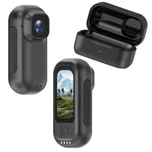 2K Wearable Mini Body Camera Thumb POV Loop Recording | Thumb-Sized Action Cam, 1.47" LCD, 1800mAh Charging Case, Outdoor Riding,Helmet Bike Motorcycle Black 2K Wearable Mini Body Camera Thumb POV Loop Recording | Thumb-Sized Action Cam, 1.47" LCD, 1800mAh Charging Case, Outdoor Riding,Helmet Bike Motorcycle Black