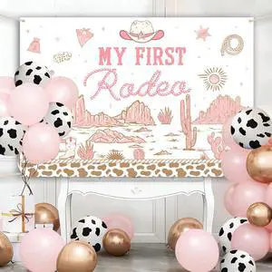7x5ft My First Rodeo Birthday Backdrop Western Cowboy and Cowgirl Theme 1st Birthday Party Decorations Newborn Girls First Birthday Party Decor Supplies Banner Photo Booth Studio Props 7x5ft My First Rodeo Birthday Backdrop Western Cowboy and Cowgirl Theme 1st Birthday Party Decorations Newborn Girls First Birthday Party Decor Supplies Banner Photo Booth Studio Props