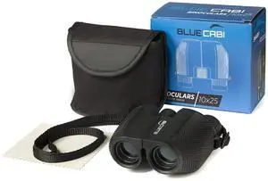 Compact 10x25 Binoculars Lightweight, Foldable, High Powered Binoculars for Adults & Kids w/Powerful 10x Long Distance Magnification, Easy Focus Knob, Texture Grip, Neck Strap & Travel Bag Compact 10x25 Binoculars Lightweight, Foldable, High Powered Binoculars for Adults & Kids w/Powerful 10x Long Distance Magnification, Easy Focus Knob, Texture Grip, Neck Strap & Travel Bag