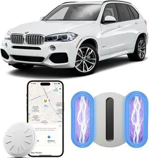 Tracker Device for Vehicles,GPS Car Tracker Works with Apple Find My(iOS Only),Anti-Lost Car Locator,Mini Hidden Car Tracker with Magnetic Case (White,1PCS) Tracker Device for Vehicles,GPS Car Tracker Works with Apple Find My(iOS Only),Anti-Lost Car Locator,Mini Hidden Car Tracker with Magnetic Case (White,1PCS)