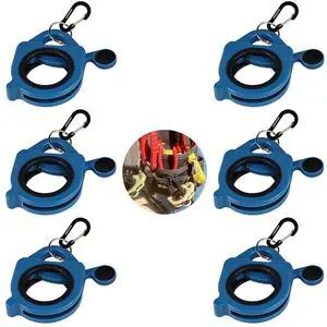 Zip Tie Holder Cable Tie Holder Heavy-Duty Colored Upgraded for Tool Belt Organized Strong Efficient for Electrician Reusable Portable 6 Pack Zip Tie Holder Cable Tie Holder Heavy-Duty Colored Upgraded for Tool Belt Organized Strong Efficient for Electrician Reusable Portable 6 Pack