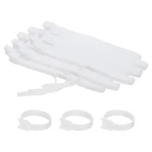 8 Inch Reusable Cable Ties, 210 Pcs Cable Management Ties Adjustable Hook and Loop Fastening Cord Organizer for Home Office Laptops Data Cables, White 8 Inch Reusable Cable Ties, 210 Pcs Cable Management Ties Adjustable Hook and Loop Fastening Cord Organizer for Home Office Laptops Data Cables, White